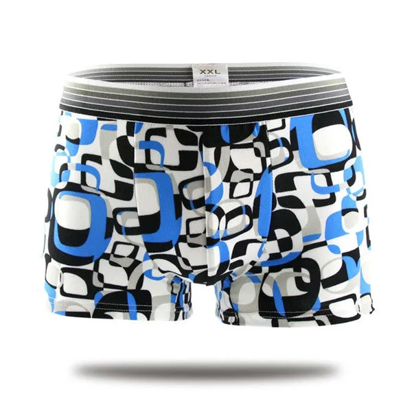 19 colors fashion design cotton Cartoon cuecas boxer men high quality fancy patterned mens underwear boxers men shorts Panties