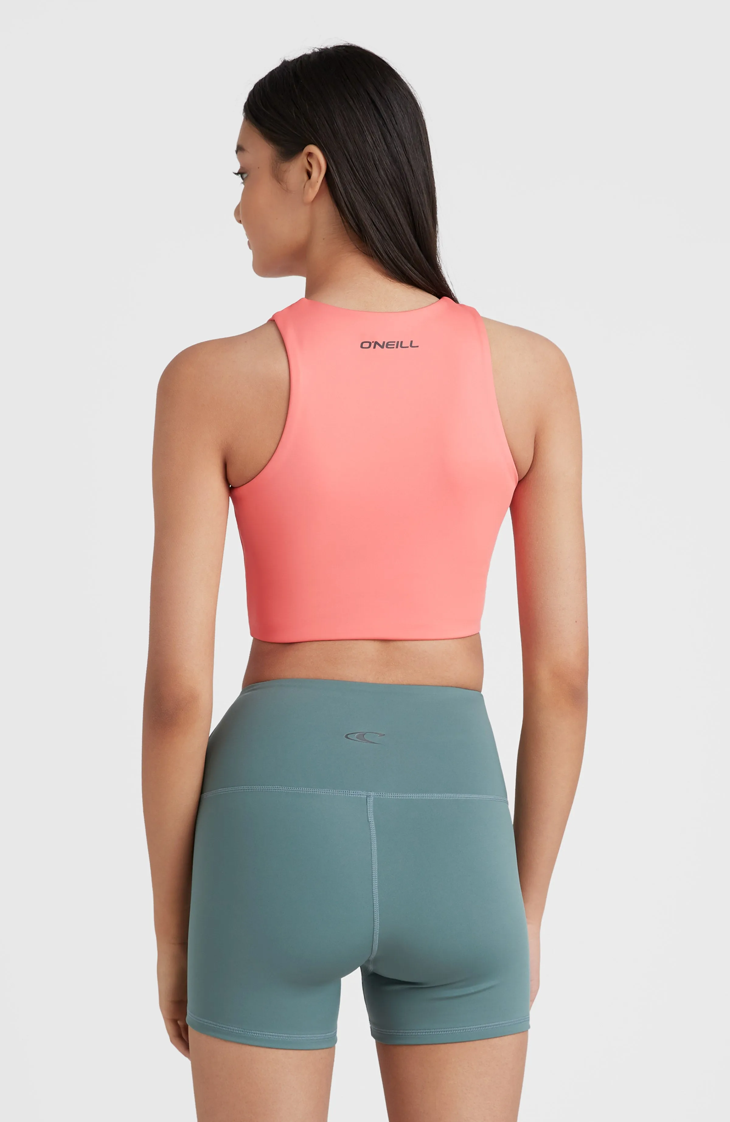 Active Cropped Sports Top | Georgia Peach