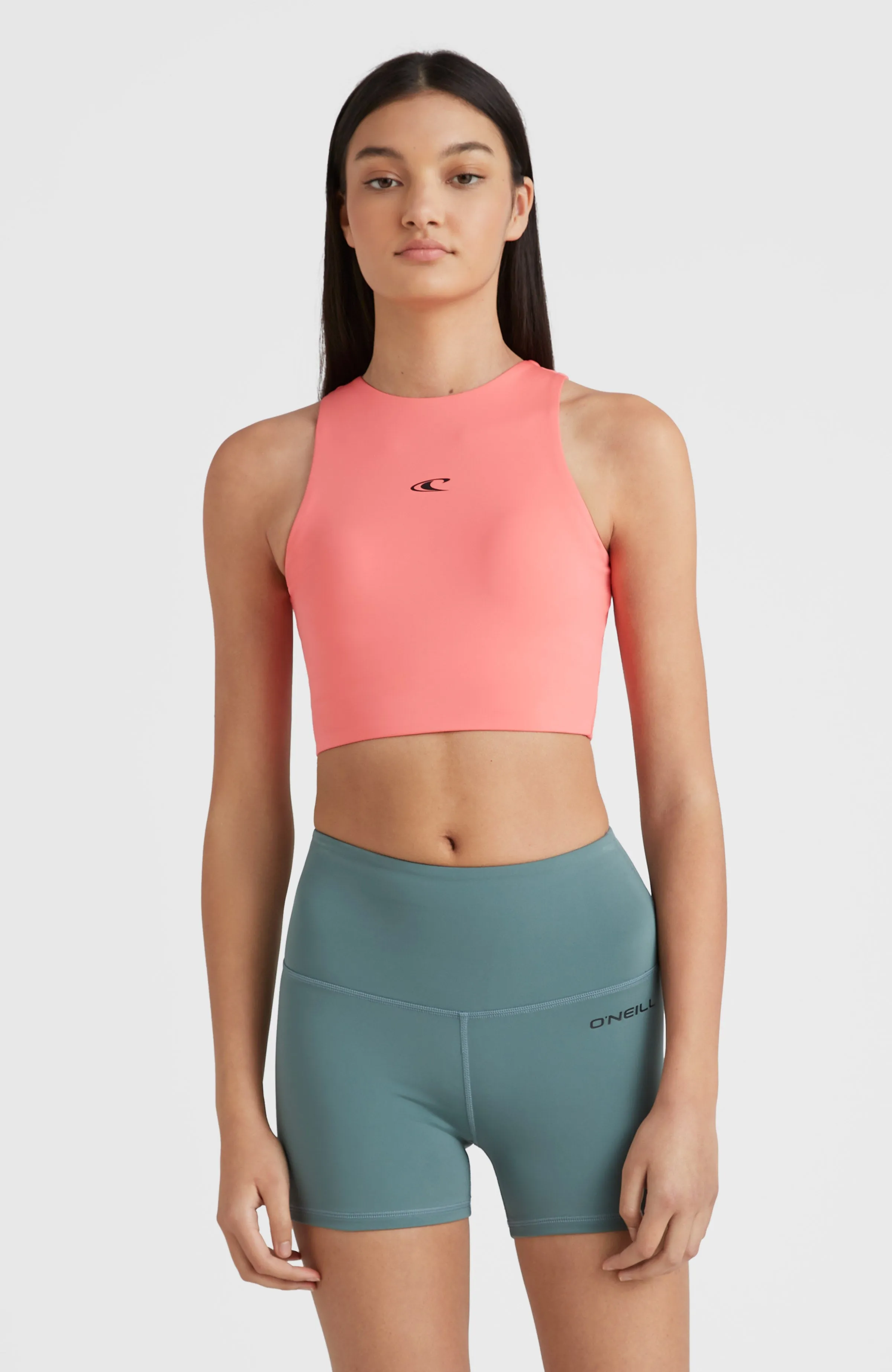 Active Cropped Sports Top | Georgia Peach