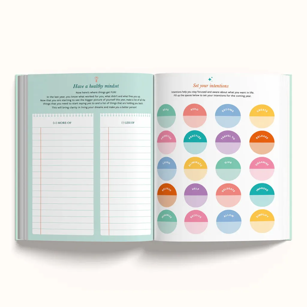 Annual Undated Planner - Rise & Shine