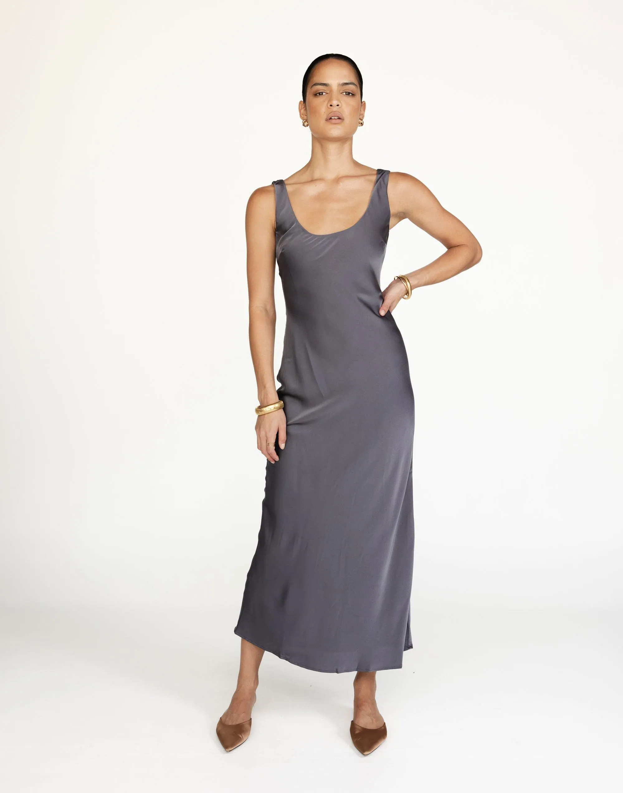 Camillio Maxi Dress (Vintage Indigo)