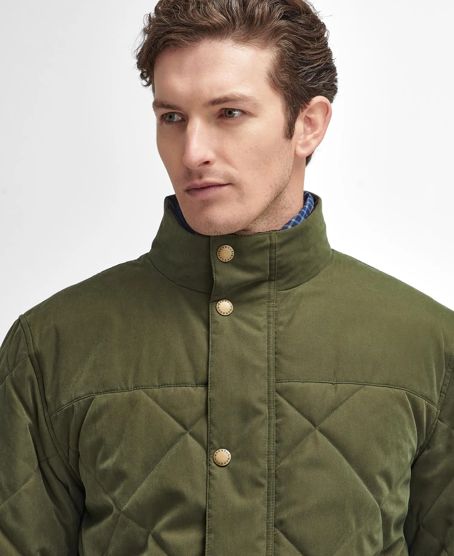 Elter Quilted Jacket - Olive