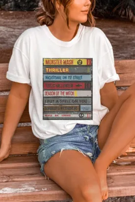 HALLOWEEN BOOKS  GRAPHIC TEE