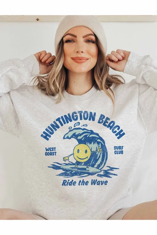 HUNTINGTON BEACH GRAPHIC SWEATSHIRT