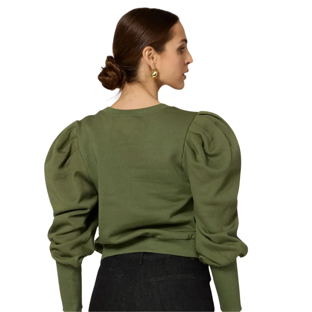 Indi Sweatshirt {Army Green}