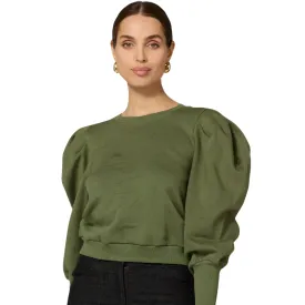 Indi Sweatshirt {Army Green}