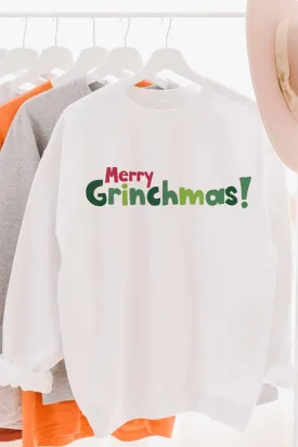 MERRY GRINCHMAS GRAPHIC SWEATSHIRT