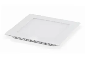 Milano 18W Sq Slim Panel Light White Square