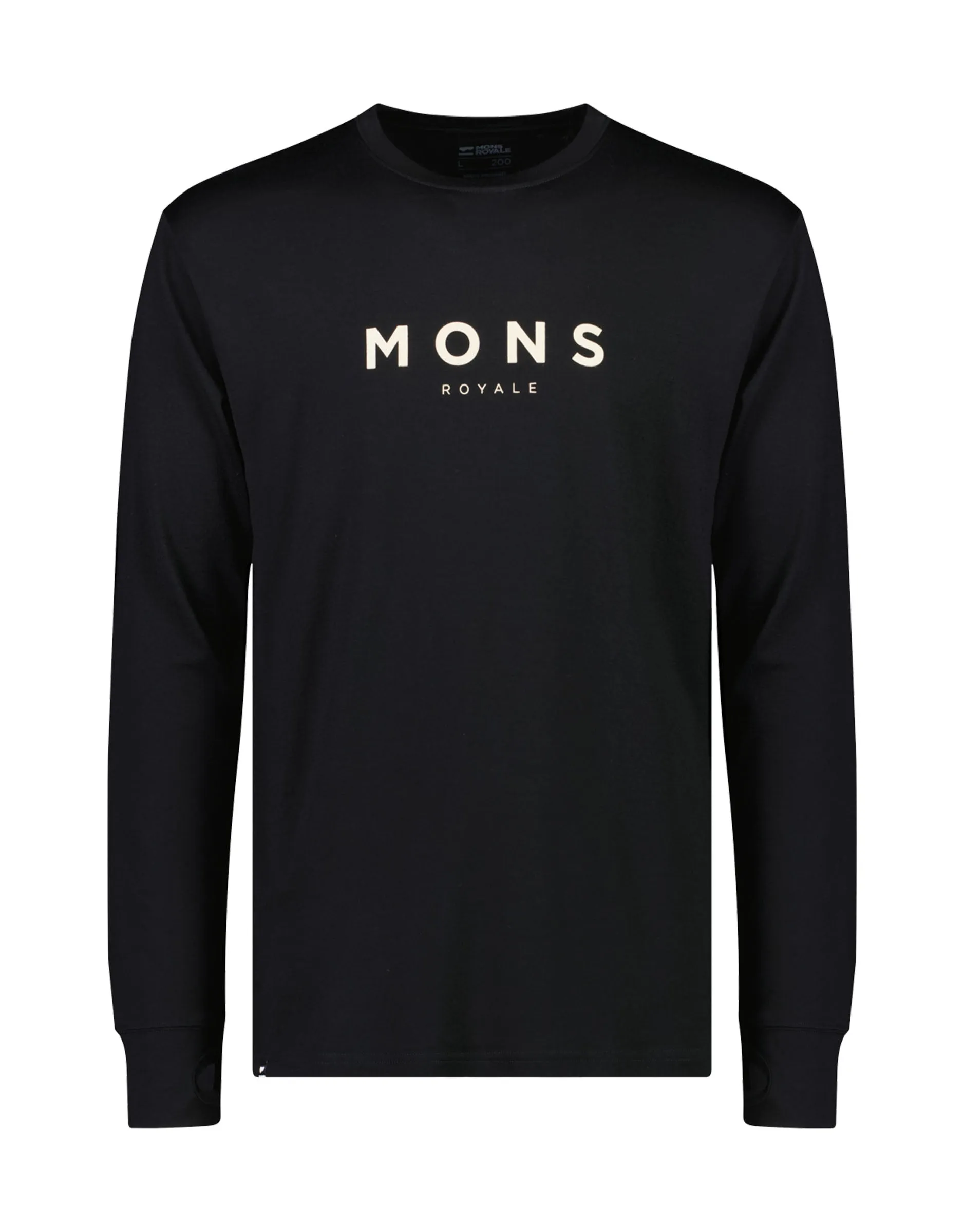 Mons Royale Mens Yotei Tech Long Sleeve Base Layer