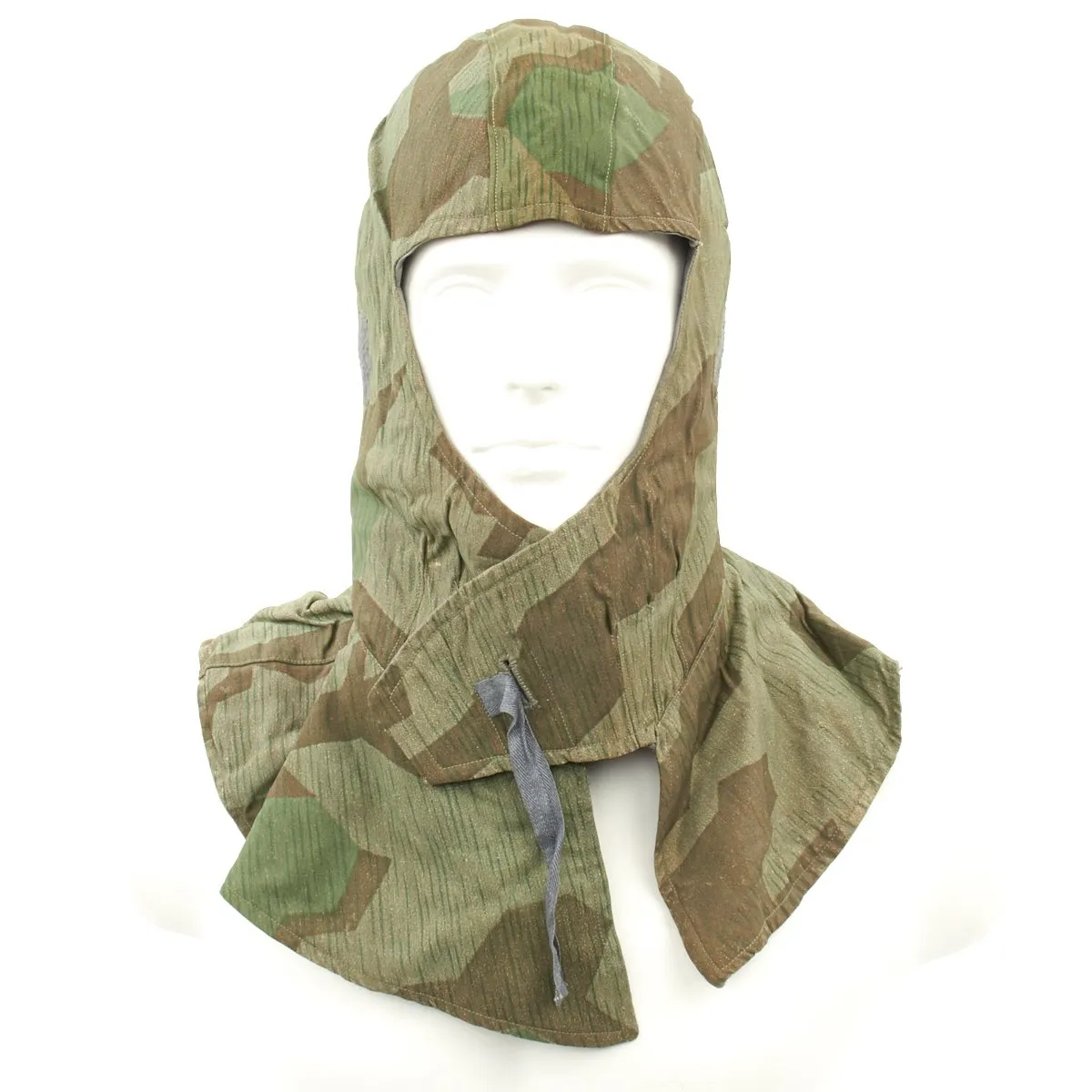 Original German WWII Splinter A Camouflage Pattern Parka Jacket Hood