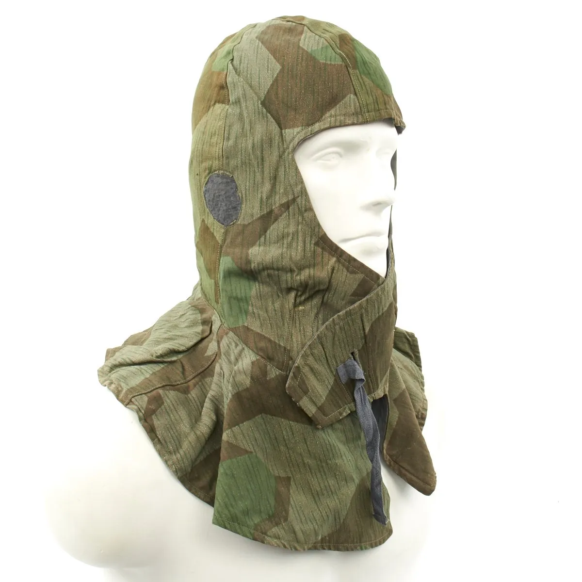 Original German WWII Splinter A Camouflage Pattern Parka Jacket Hood