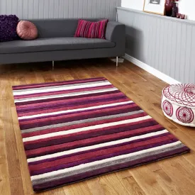 Purple Stripes Rug - Missouri