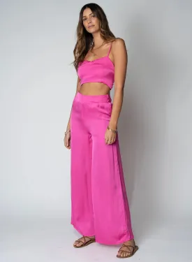 Rose Sunset Wide Leg Pant