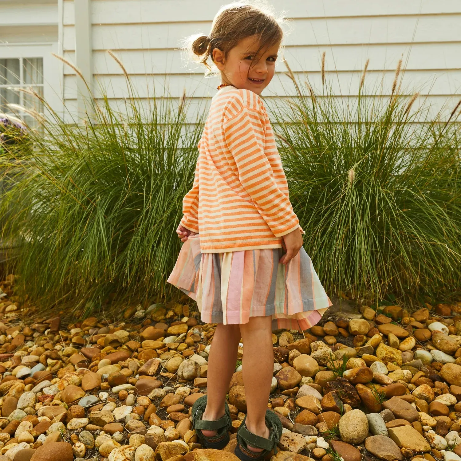 Sage x Clare Nila Kids Skirt