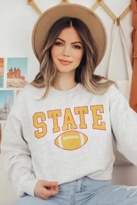 STATE FOOTBALL GRAPHIC SWEATSHIRT