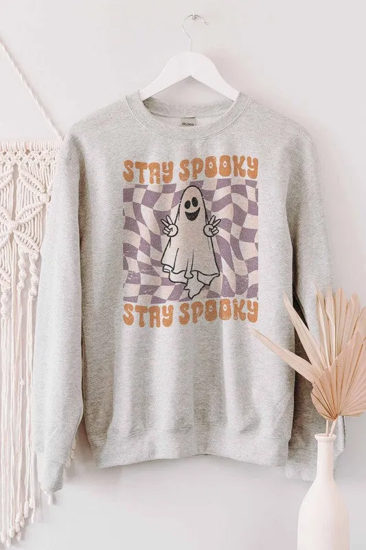 STAY SPOOKY GRAPHIC SWEATSHIRT