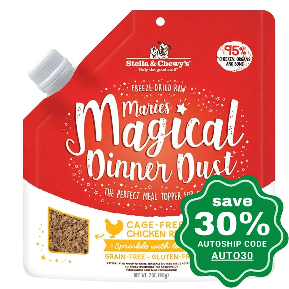 Stella & Chewy's - Marie's Magical Dinner Dust for Dogs - Cage-Free Chicken - 7OZ