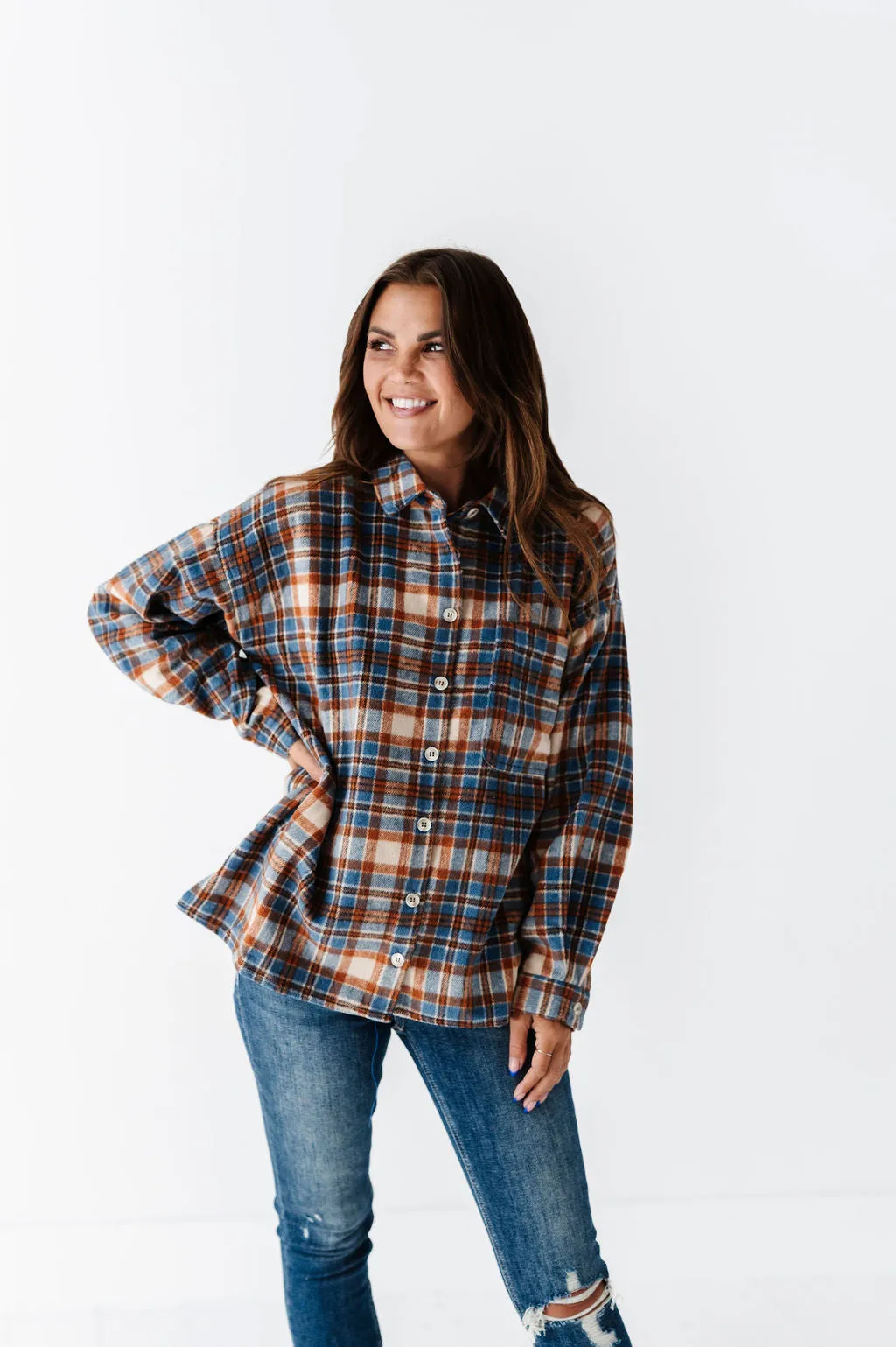 Toni Plaid Shacket