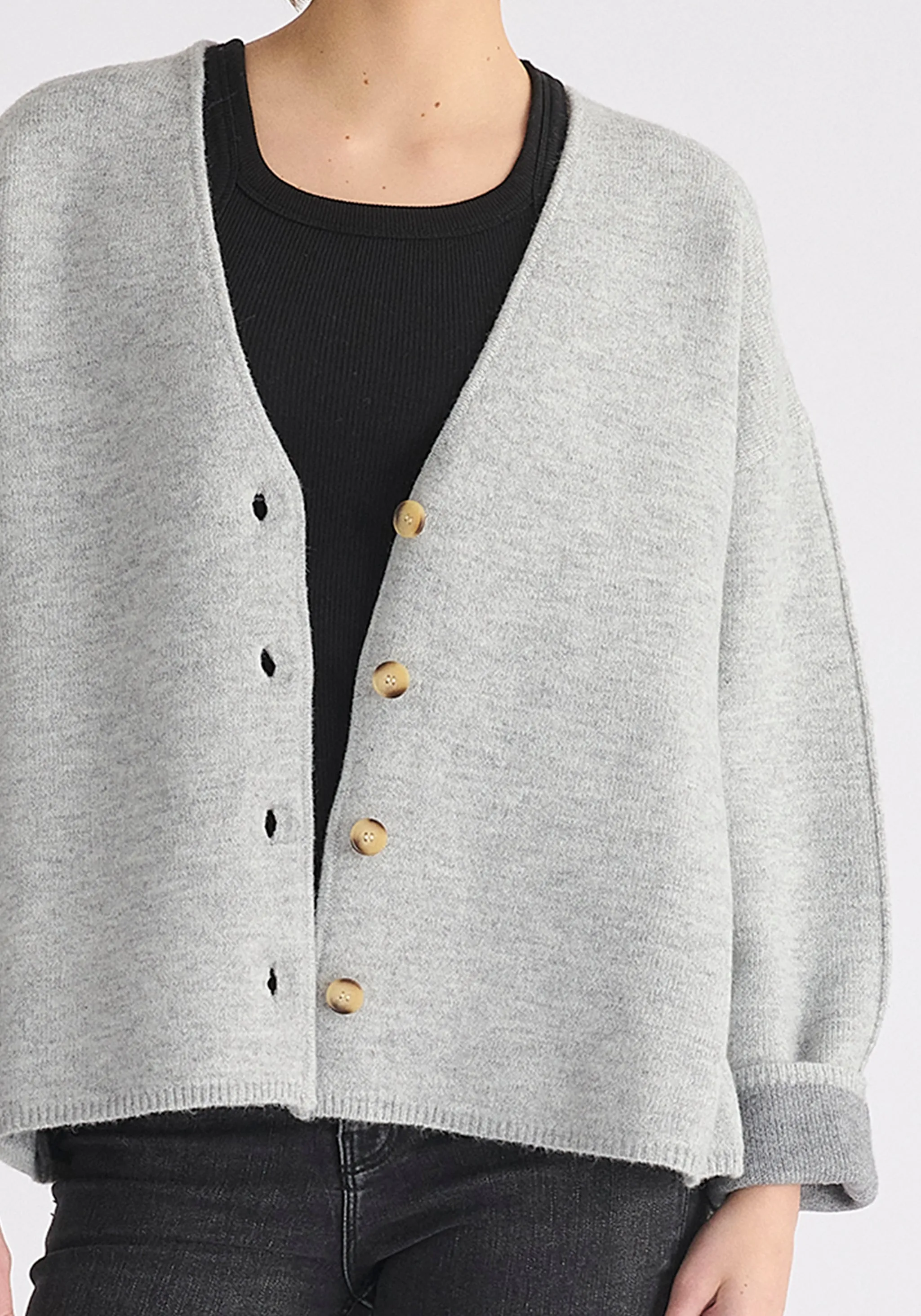 Two-Tone Cardigan