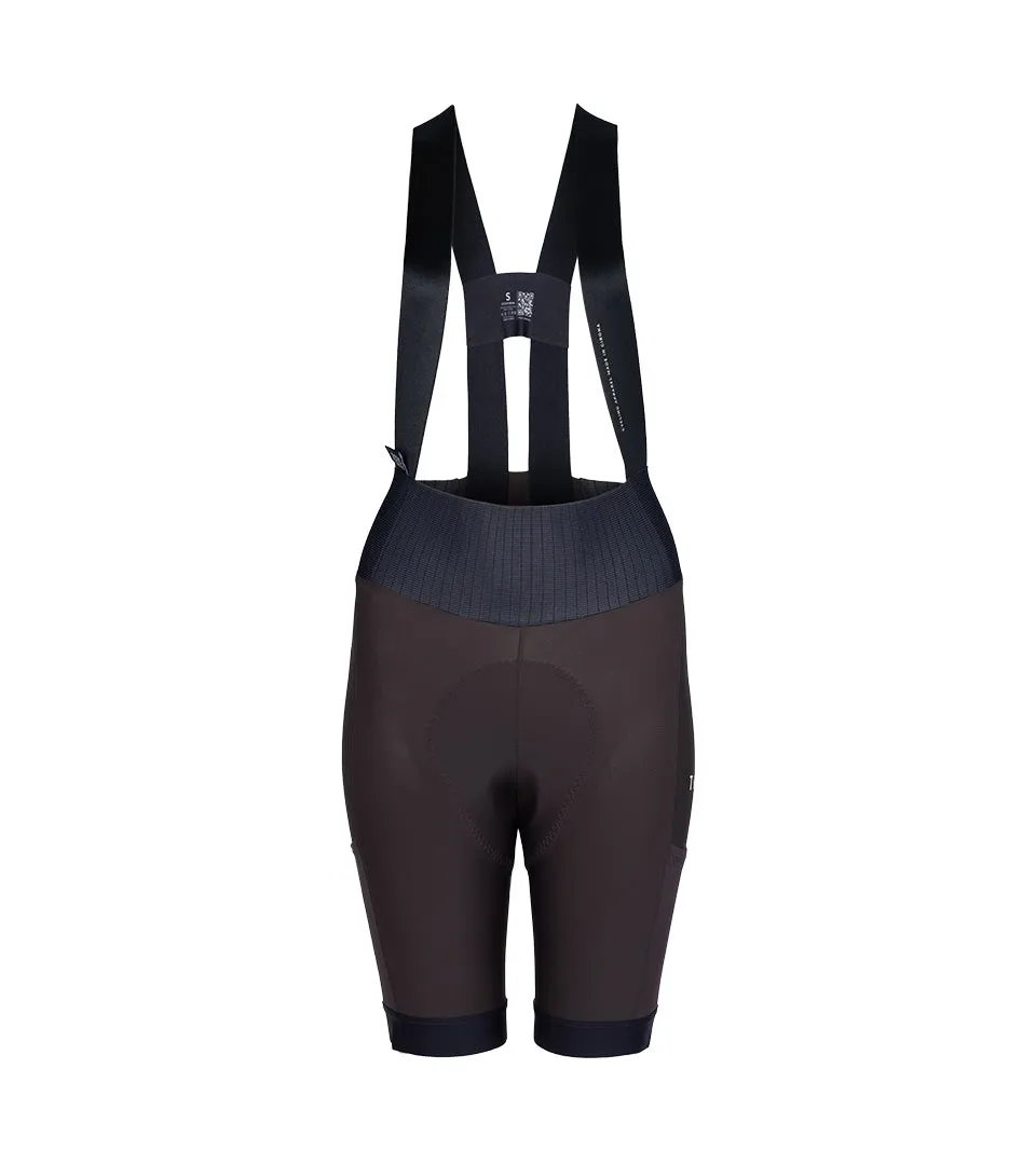 Women's Nomad Bib Shorts Cargo - Brown