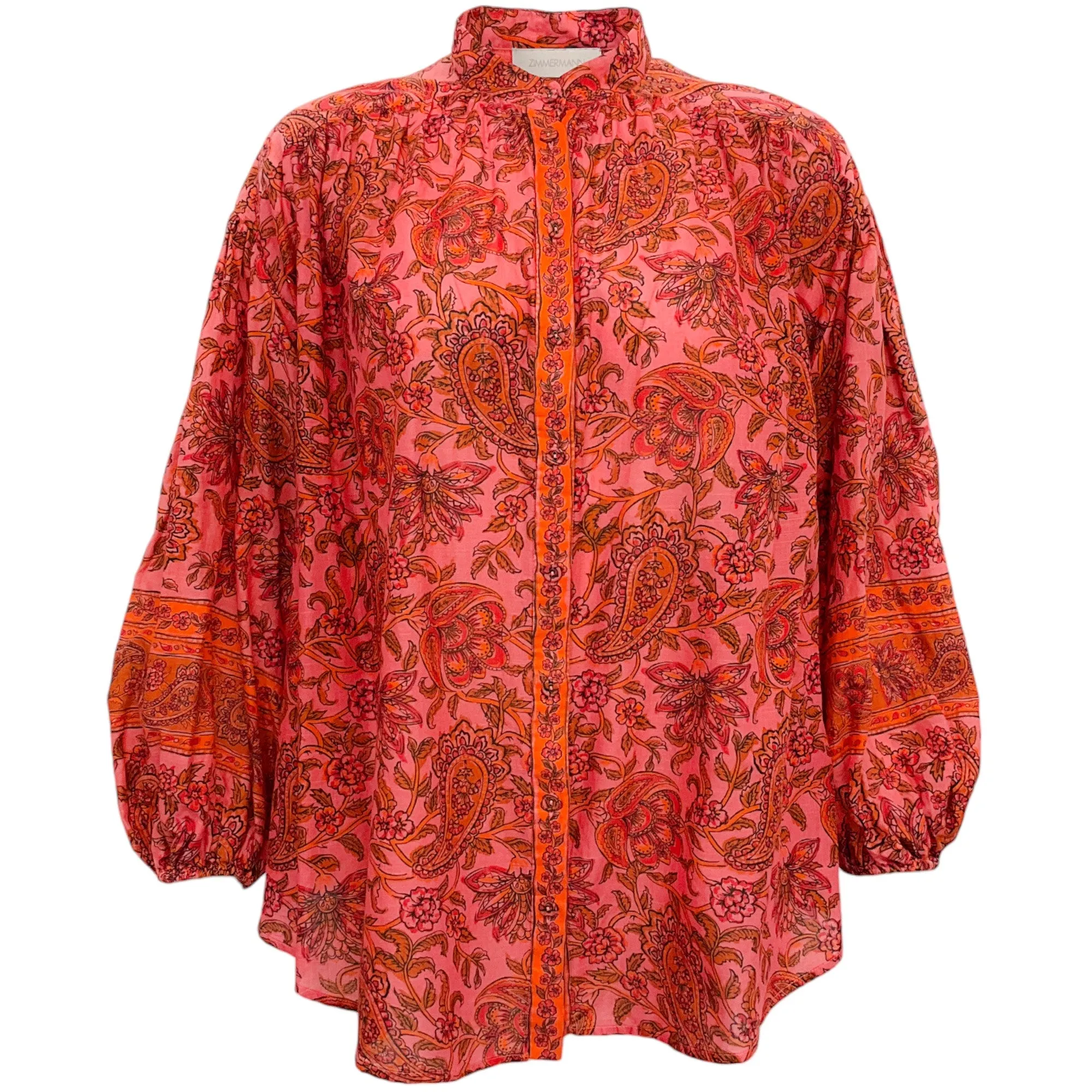 Zimmermann Clay Multi Print Top